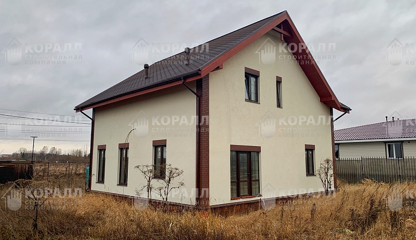 построен коттедж строительной компанией Коралл