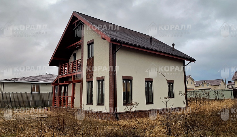 построен коттедж строительной компанией Коралл