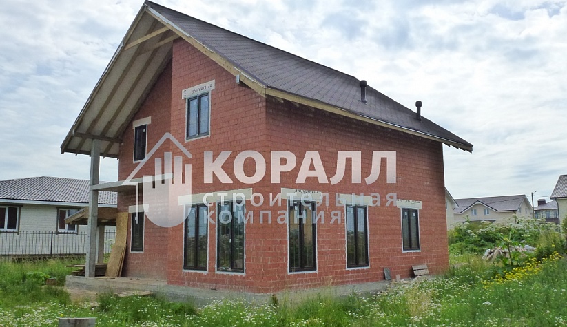 построен коттедж строительной компанией Коралл