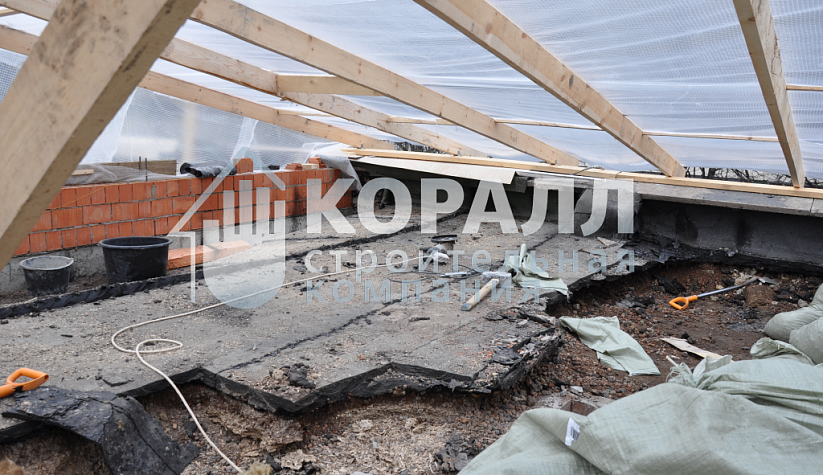 Реконструкция здания в спб  строительной компанией Коралл