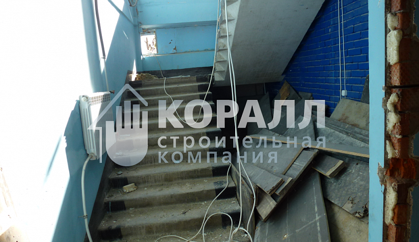 Реконструкция здания в спб  строительной компанией Коралл