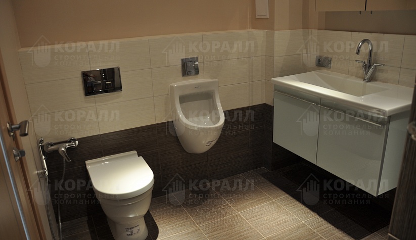 строительство дома с прямой крышей строительной компанией Коралл