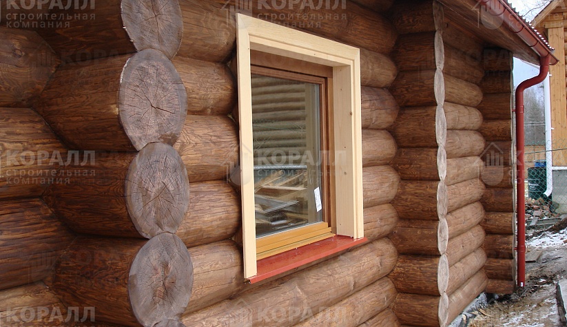 строительство дома с террасой  строительной компанией Коралл