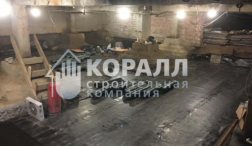 Реконструкция здания в спб  строительной компанией Коралл