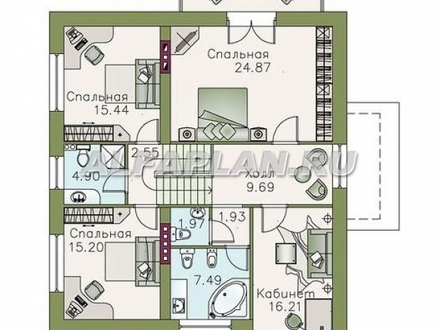 План второго этажа