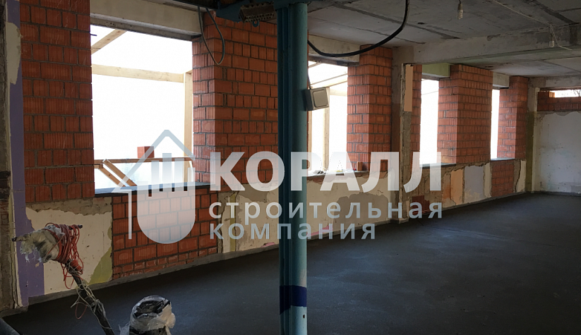 Реконструкция здания в спб  строительной компанией Коралл