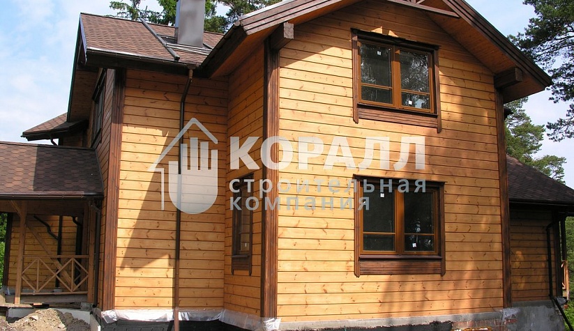 строительство коттеджа  строительная компания Коралл