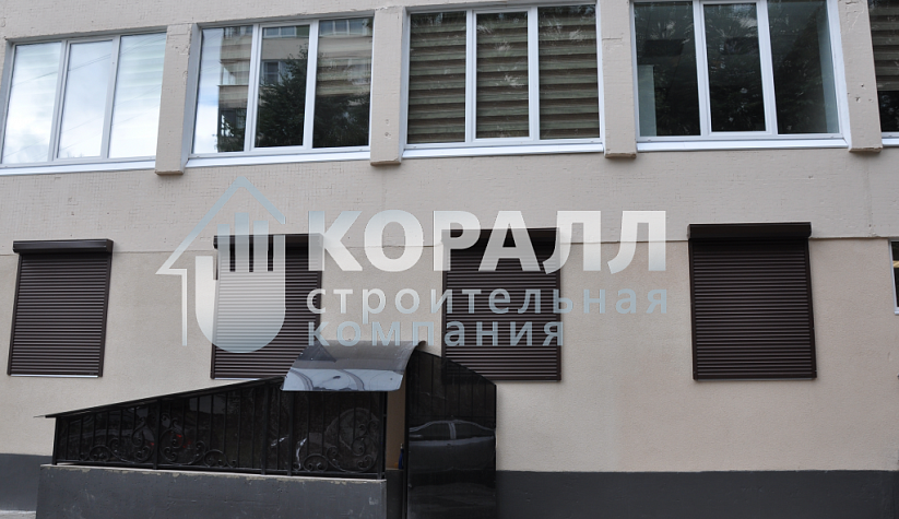 Реконструкция здания в спб  строительной компанией Коралл