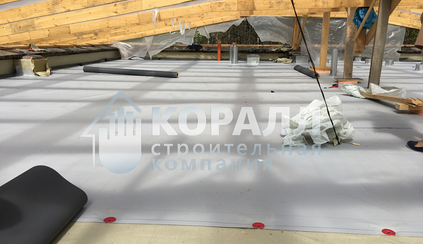 Реконструкция здания в спб  строительной компанией Коралл